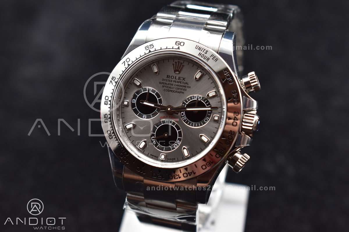 Daytona 116520 BTF 1:1 Best Edition 904L SS Case And Bracelet Grey Dial SA4130